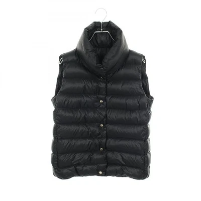 Chaleco de Plumón MONCLER PORTES 4834644 Nylon Negro Talla 1 Usado Mujer Foto 1 de 4
