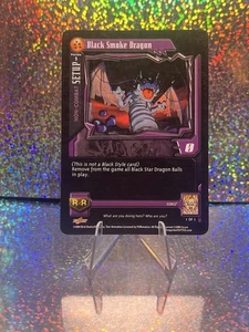 Dragon Ball GT TCG Black Smoke Dragon Preview 5 Baby Saga Unlimited Rare Foil 04 - Picture 1 of 2