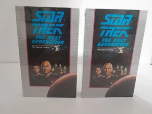 Star Trek the Next Generation VHS Collector's Edition 1992, Sealed - Picture 1 of 3