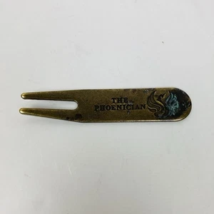 Vintage THE PHOENICIAN Golf Divot Tool ~ Scottsdale, AZ Metal USA - Picture 1 of 7