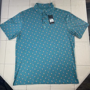 Bogey Bros Golf Polo Shirt XL Found A Nut New NWT - Picture 1 of 8