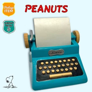 Macchina da scrivere vintage Hallmark Peanuts Charles Schulz decorazione natalizia. RARO! - Foto 1 di 8