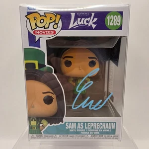 Funko Pop # 1289 - Eva Noblezada - Suerte - AUTÓGRAFO Firmado Sam como Duende Certificado de Autenticidad - Imagen 1 de 6
