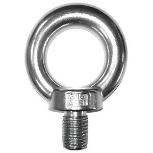 Multi pack Eyebolts M6 to M24 A2 304 Stainless Steel Eye Bolt DIY Lifting Eye - Foto 1 di 4