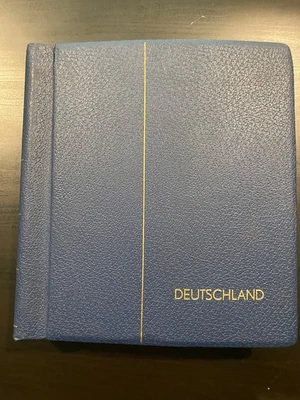 German Stamps in a large lighthouse hingeless album L-1642 - Image 1 of 4