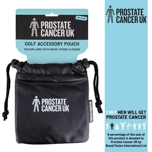 Golf Accessory Pouch - Supports Prostate Cancer UK - Picture 1 of 3