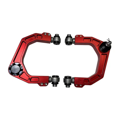 Red 2pcs For 05-23 Toyota Tacoma 2-4" Lift Billet Aluminum Upper Control Arm Kit Foto 1 de 4