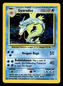 Gyarados 6/102 Holo Rare Base Set Pokemon Card - Picture 1 of 2