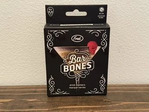 New BAR BONES by FRED Skull Shape Wine Glass DRINK MARKERS Set Of 6 - Bild 1 von 2