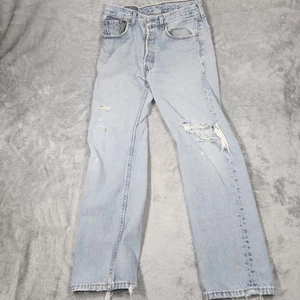 VINTAGE Levis 501 XX Jeans Mens 30x3 Buttonfly 90s Made in USA Made Tag 32x32 - Picture 1 of 24