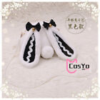 Cute Lolita Rabbit Ear Bag Plush Pearl Chain Messenger Doll Lolita Shoulder Bag