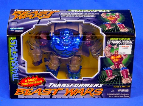 TRANSFORMERS BEAST WARS OPTIMUS PRIMAL TRANSMETALS 1997 HASBRO Cover