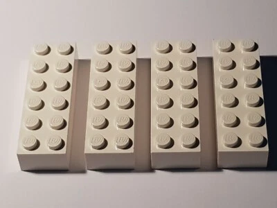 LEGO® 4 X 2456 Bloque Básico 2 X 6 Blanco (#ACGB) Star Wars - Imagen 1 de 2