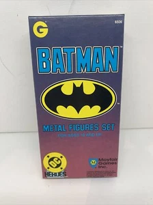 1989 Batman Movie Metal Figures Set DC Heroes Mayfair Games Inc. - Picture 1 of 4
