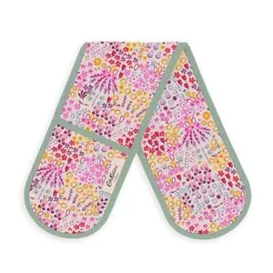 Cath Kidston Double Oven Glove in pink/multi Affinity - Ditsy design - New - Picture 1 of 1