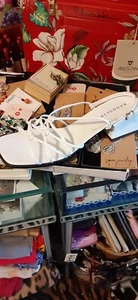 Bandolino New Leather Sandals Women Size 8 - Picture 1 of 5