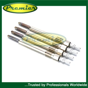 Premier 4x Diesel Heater Glow Plugs Fits Jeep Cherokee (KJ) 2.8 CRD - Picture 1 of 2