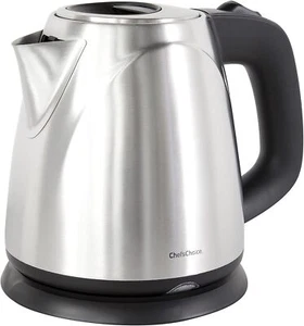Chef's Choice 6730001 1-Qt Stainless Steel Cordless Electric Tea Kettle, Silver - Picture 1 of 6