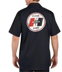 Hurst Floor Shift - Mechanics Graphic Work Shirt Short Sleeve - Picture 1 of 8