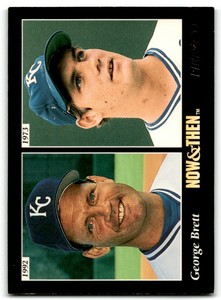 1993 PINNACLE GEORGE BRETT KANSAS CITY ROYALS #294