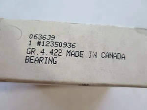New ACDelco GM OEM 12350936 Manual Trans Counter Gear Bearing NOS (11-B2-1) - Picture 1 of 2