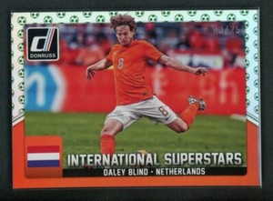 2015 DALEY BLIND 10/25 PANINI DONRUSS INTERNATIONAL SUPERSTARS