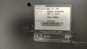 Bildschirm von Laptop Toshiba L50D-B-149 Gebraucht - Bild 1 von 1