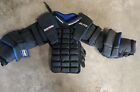 Brown Ice Hockey Goalie Arm- Chest Protector- Large - Used