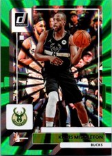 2022-23 Donruss Holo Green Laser #54 Khris Middleton Milwaukee Bucks