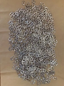 Pestañas de aluminio para manualidades 500 más algunas  - Imagen 1 de 4