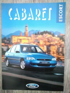 FORD ESCORT CABARET 1.6i Special Edition UK Market Brochure June 1996 - Picture 1 of 1