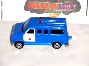 Majorette Ford van Police van custom R.C.M.P Vintage - Picture 1 of 4
