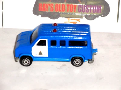 Majorette Ford van Police van custom R.C.M.P Vintage - Image 1 of 4