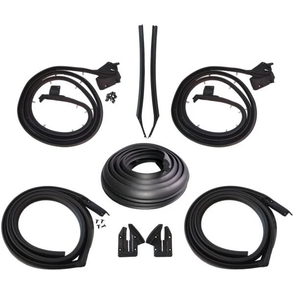 1967 年凯迪拉克加来和德维尔 2dr 硬顶车身 Weatherstrip 密封套件 — 第 1/1 张图片