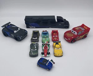 Disney Pixar Cars Metal Plastic Lot Of 10 Lightning McQueen and More - Picture 1 of 12