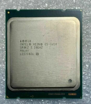 CPU Intel Xeon E5-1650 3,20 GHz SR0KZ 6 core 12 thread processore LGA 2011 - Immagine 1 di 4