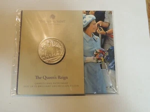 2022 UK The Queen's Reign Wohltätigkeits- & Schirmherrschaft BU-Münze - Bild 1 von 1