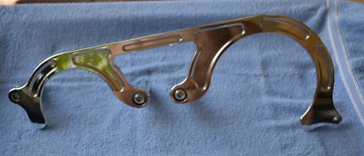 BDL 2" Open Belt Drive 2 Inch Outer CHROME Belt Guard Outer Cover (ONLY) - Image 1 of 4