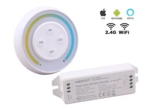 MiBoxer LED Wireless Dimmer Single Color 12/24V Sunrise Remote Control White Mi-Light - Picture 1 of 10