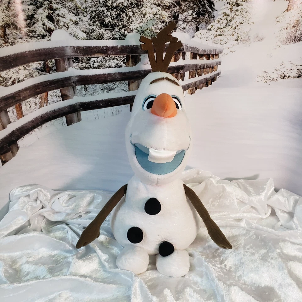 Disney Frozen Olaf Muñeco de Nieve 12” Nieve Peluche Muñeco de Nieve Peluche Peluche Foto 1 de 4