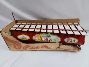 Tudor Metal Products Disneyland Original Concert Grand Xylophone Tin Toy W/Box - Picture 1 of 24