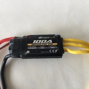 RC Modellbau Regler 100 A Top Zustand funktioniert einwandfrei - Bild 1 von 4