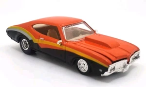 1997 Racing Champions 1969 Oldsmobile Cutlass 442 Orange Black New Loose - Picture 1 of 6