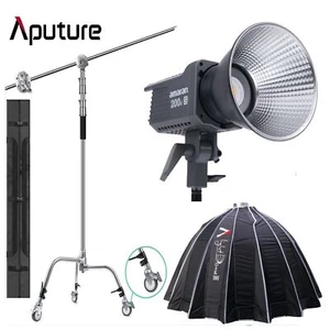 Amaran AL-200D S COB Continuous light LED Video Light +Light Dome III + C Stand - Picture 1 of 11
