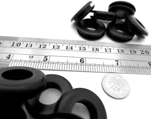 Rubber Grommet Fits 3/4" Hole, 3/32" Thick Panel, Has 1/2" ID - Free Shipping! - Picture 1 of 12