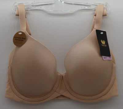 Wacoal Full Figure Ultimate Side Smoother Contour Bra 30D NWT 853281 Sand Tan - Image 1 of 4