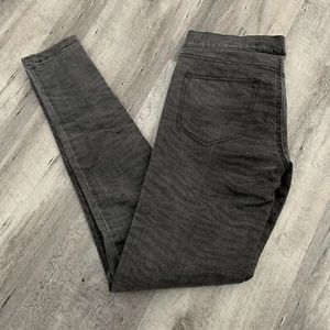 DKNY Jeans Womens Size 25 Skinny Jeggings Gray Animal Print Stretch - Picture 1 of 7