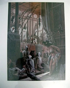 ROY KRENKEL SIGNED SET/4 ROAD TO AZRAEL ROBERT E HOWARD - Picture 1 of 1