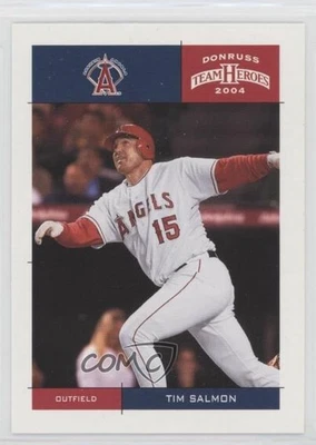 Donruss Team Heroes 2004 Tim Salmon #14 0t2 Foto 1 de 3