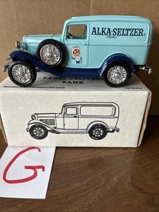 Alka Seltzer 1932 Panel Delivery Coin Bank ERTL - Bild 1 von 5